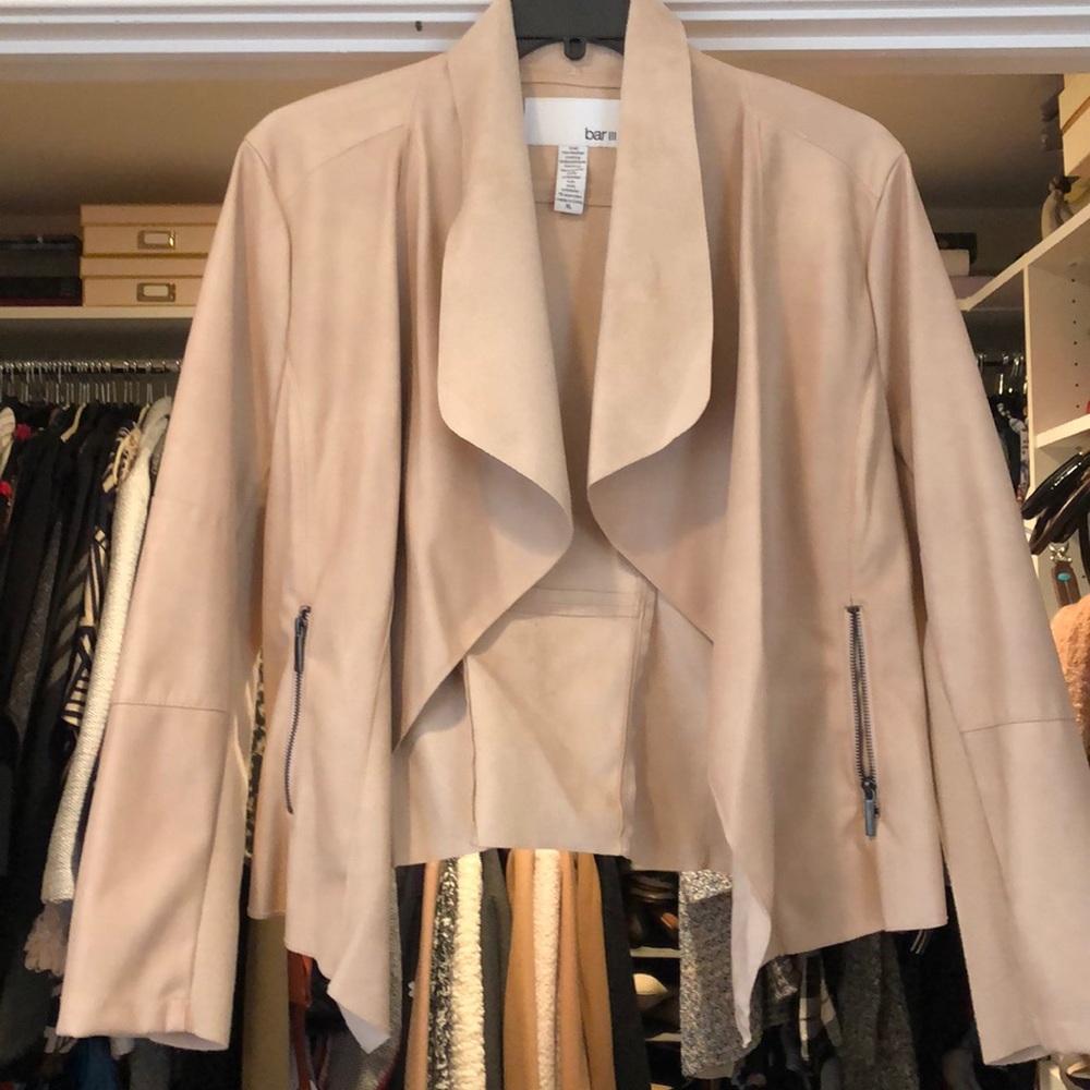 Bar III Pleather Jacket.